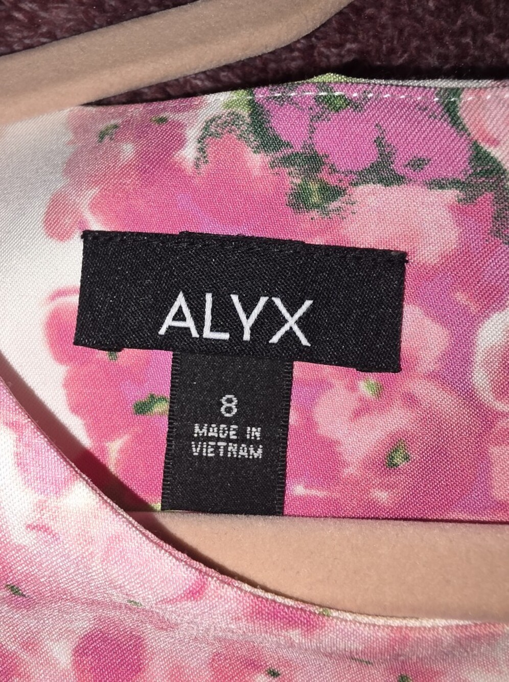 Alyx Pink Floral Print Dress - Picture 5 of 5
